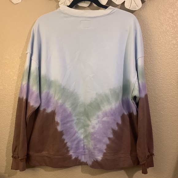 Free people movement tie die sweater - Picture 3 of 3